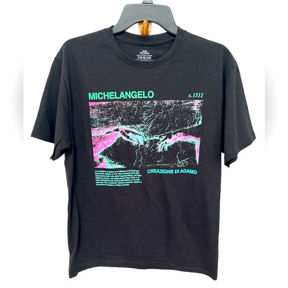 NWT Michelangelo Graphic T-Shirt Size Medium - Picture 1 of 3